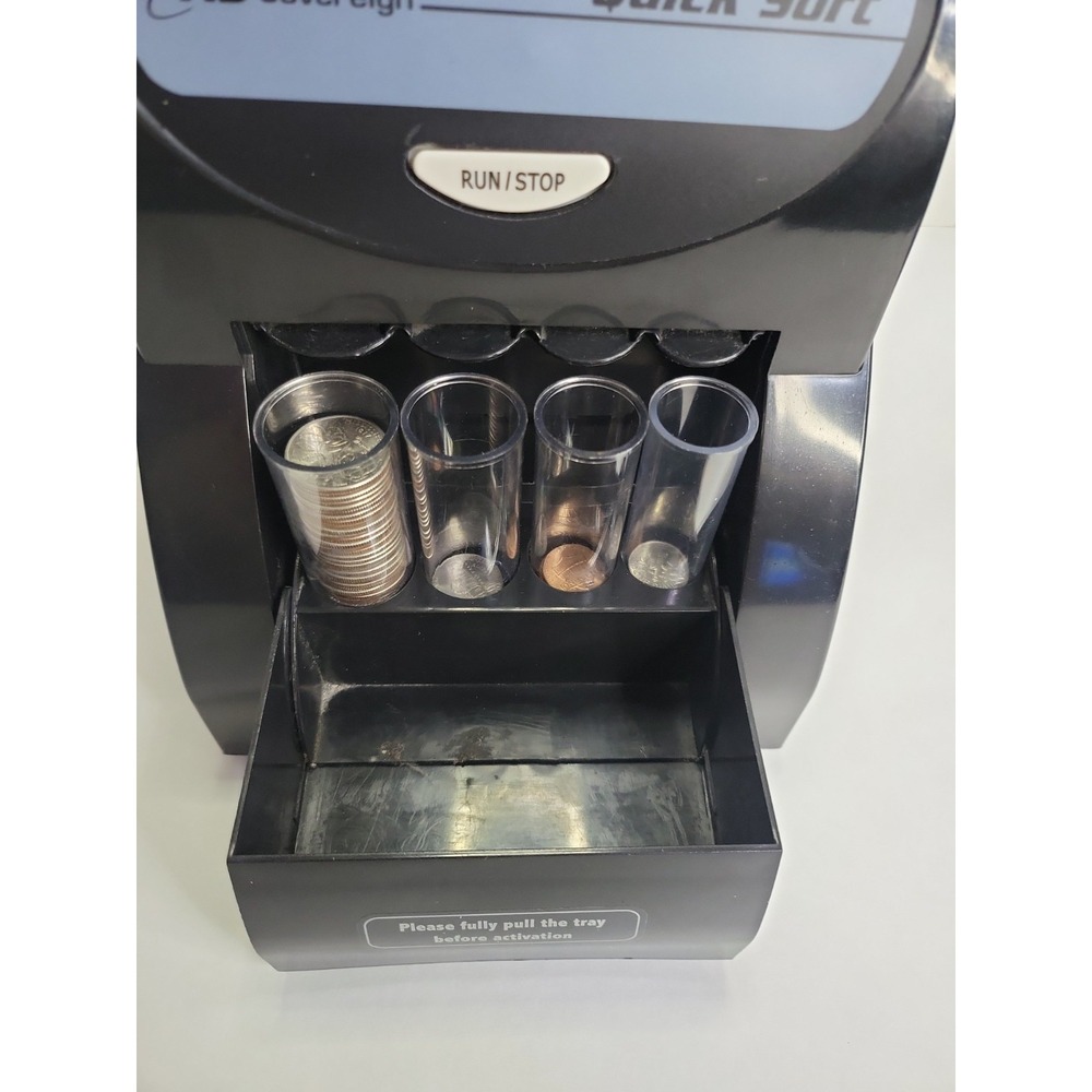 Royal Sovereign QS-1AC Quick Sort Coin Sorter Counter Machine Tested & Works - Picture 4 of 9